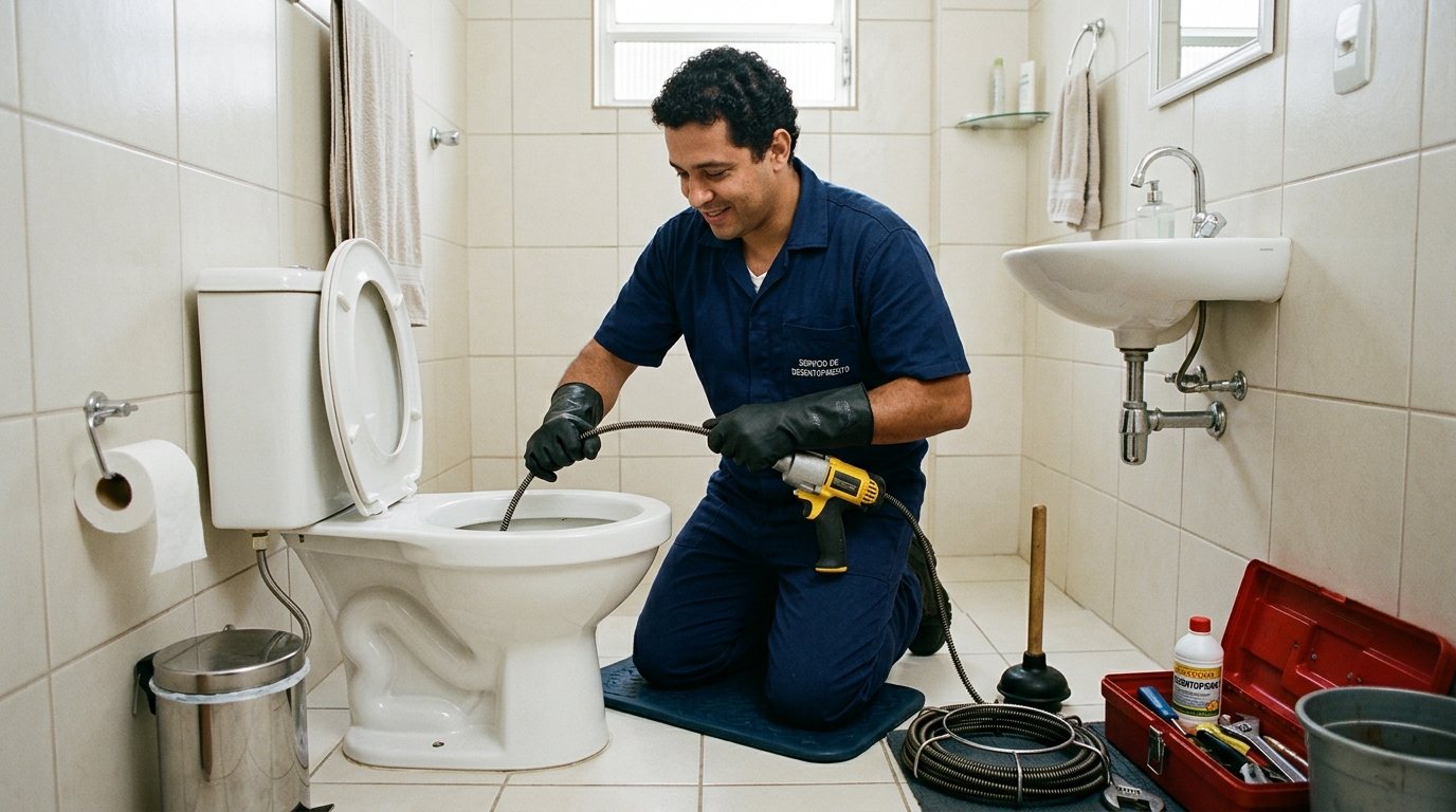 Atendimento em Vaso Sanitário em Goiânia‑GO