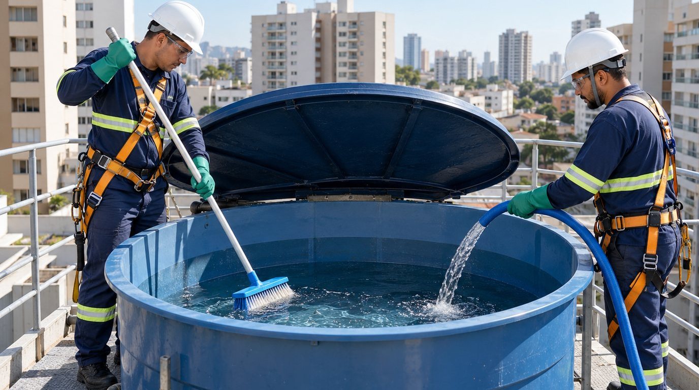Reservatório de Condomínio em Goiânia‑GO